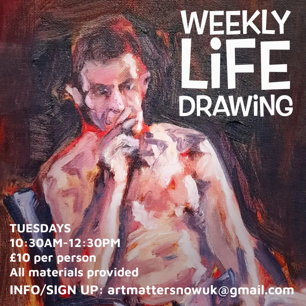 Weekly Life Drawing at TCH